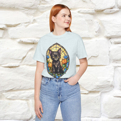 "Cat Mosaic" Cute Cat T-Shirt for Men & Women | 100% Cotton 🐾