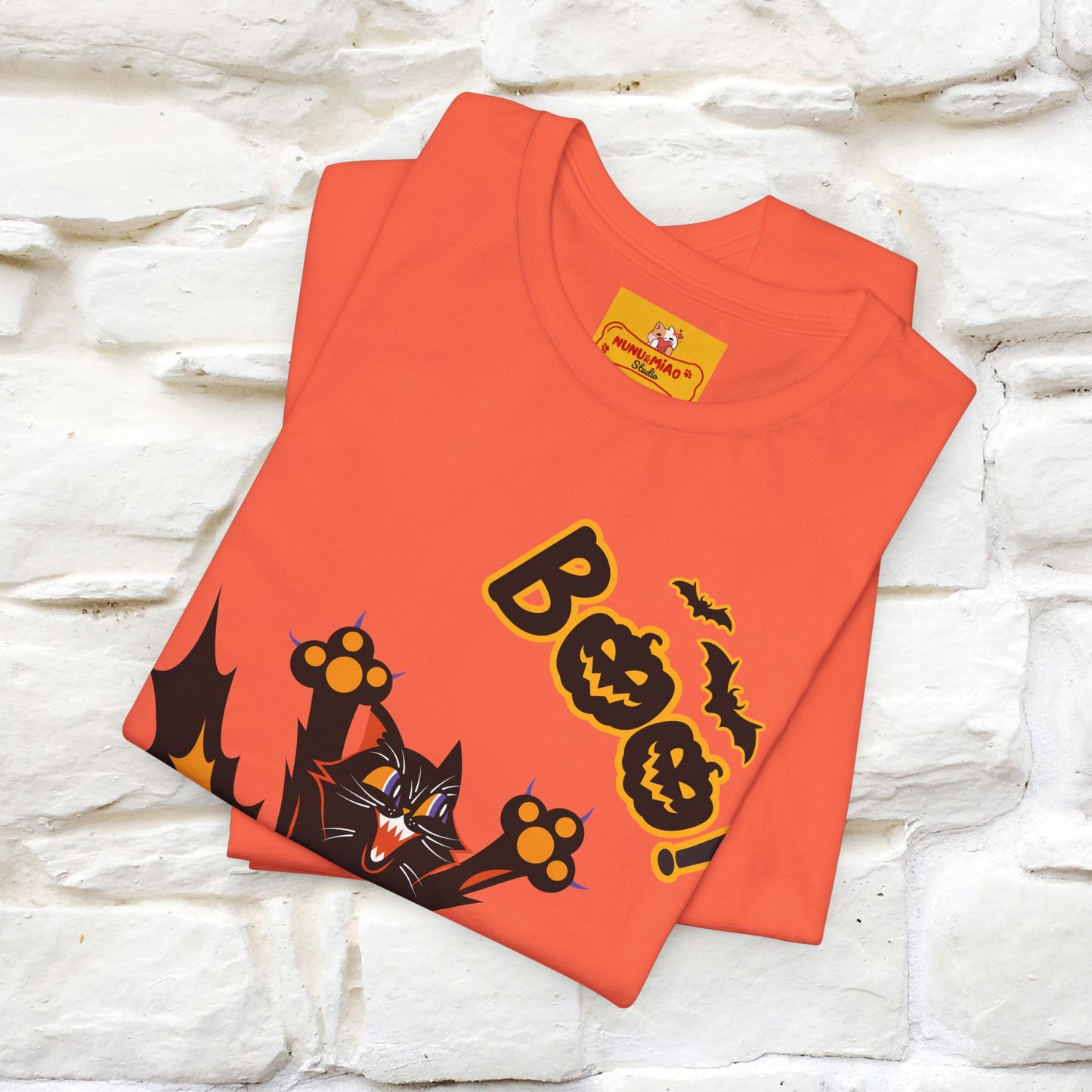 "Boo" Cat  T-shirt |Nunu&Miao Studio