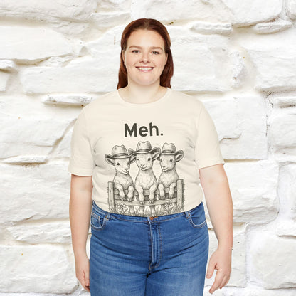 "Meh" Cute T-shirt |Nunu&Miao Studio - Nunu&Miao Studio