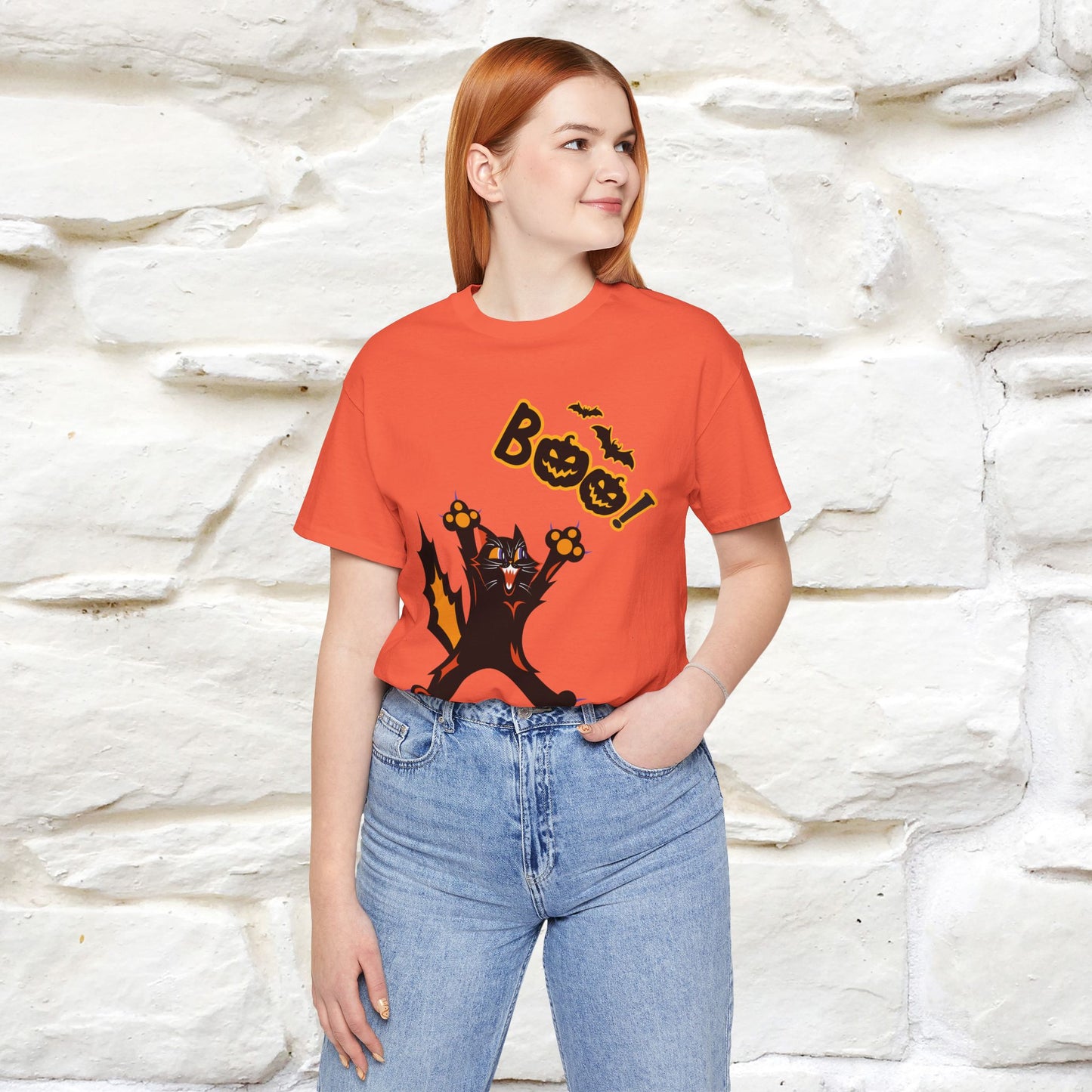 "Boo" Cat  T-shirt |Nunu&Miao Studio
