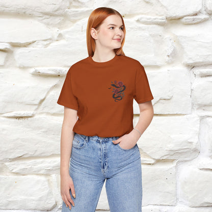 "The Rose and The Snake " Halloween T-shirt |Nunu&Miao Studio