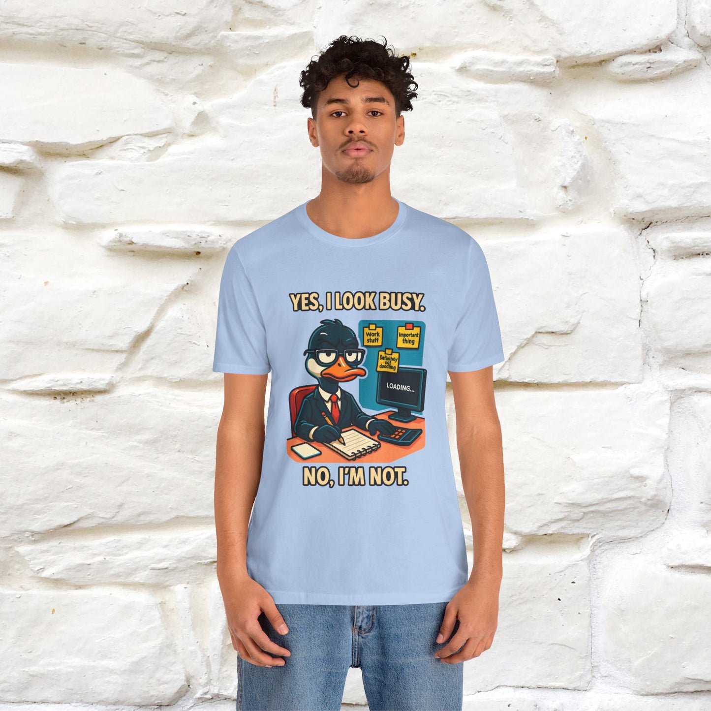 ''Yes, I Look Busy. No I'm Not.''|  Sarcastic Cat T-Shirt | Nunu&Miao Studio