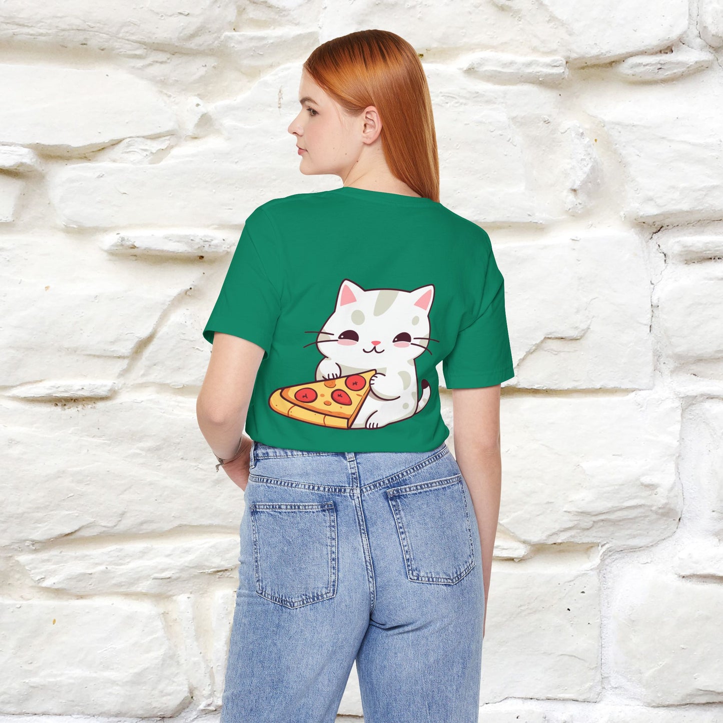 "I Love Pizza"| Cat T-shirt | Nunu&Miao Studio
