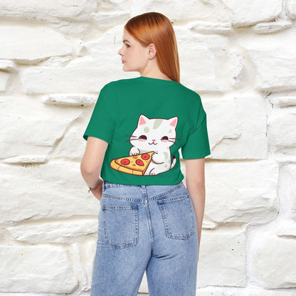 "I Love Pizza"| Cat T-shirt | Nunu&Miao Studio