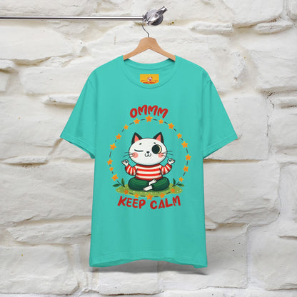 ''Ommm, Keep Calm'' Cat T-Shirt | Nunu&Miao Studio