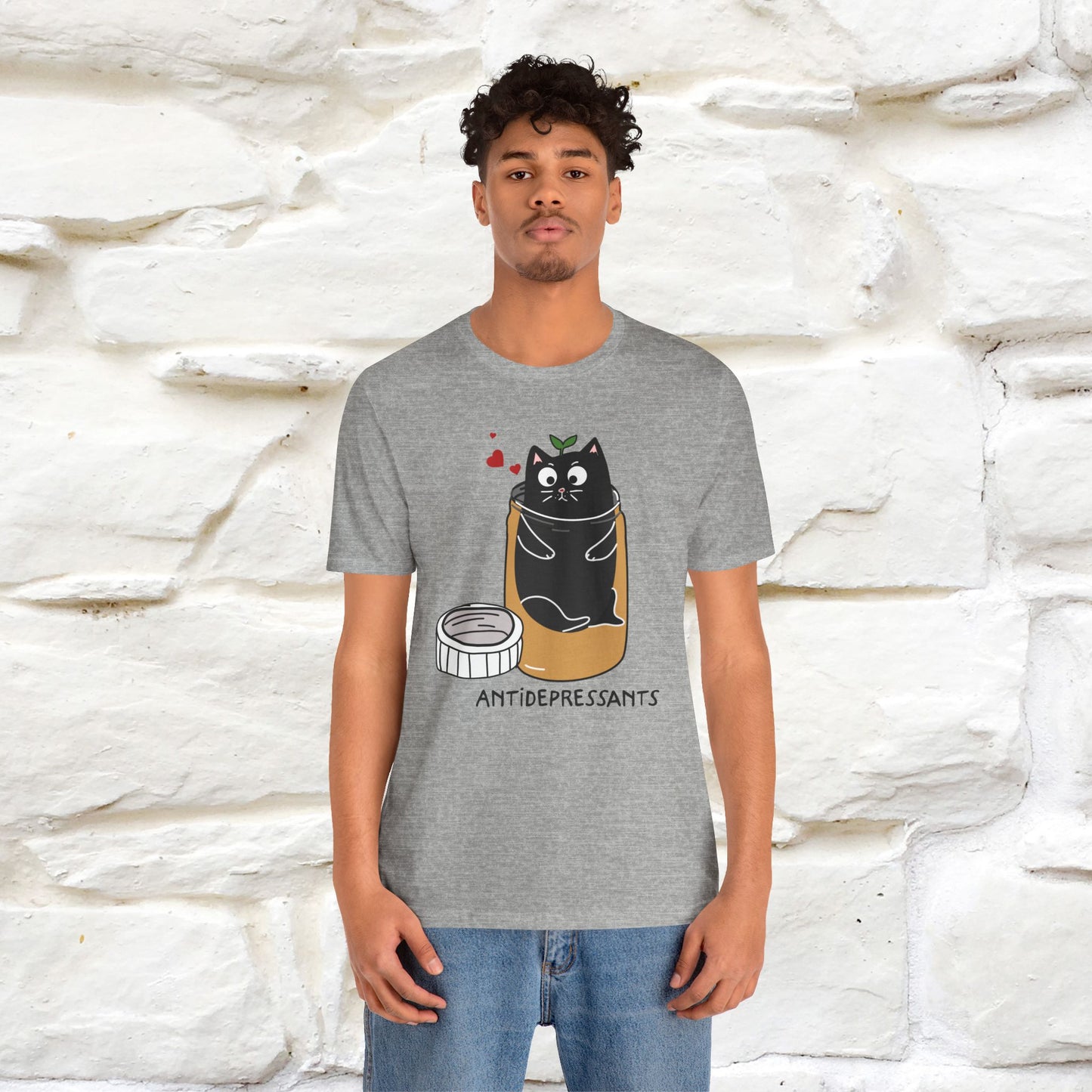 "Antidepressants" Funny Cat T-Shirt for Men & Women | 100% Cotton* 🐾