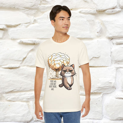 ''The Red Dot Chase'' Funny Cat T-Shirt | Nunu&Miao Studio - Nunu&Miao Studio