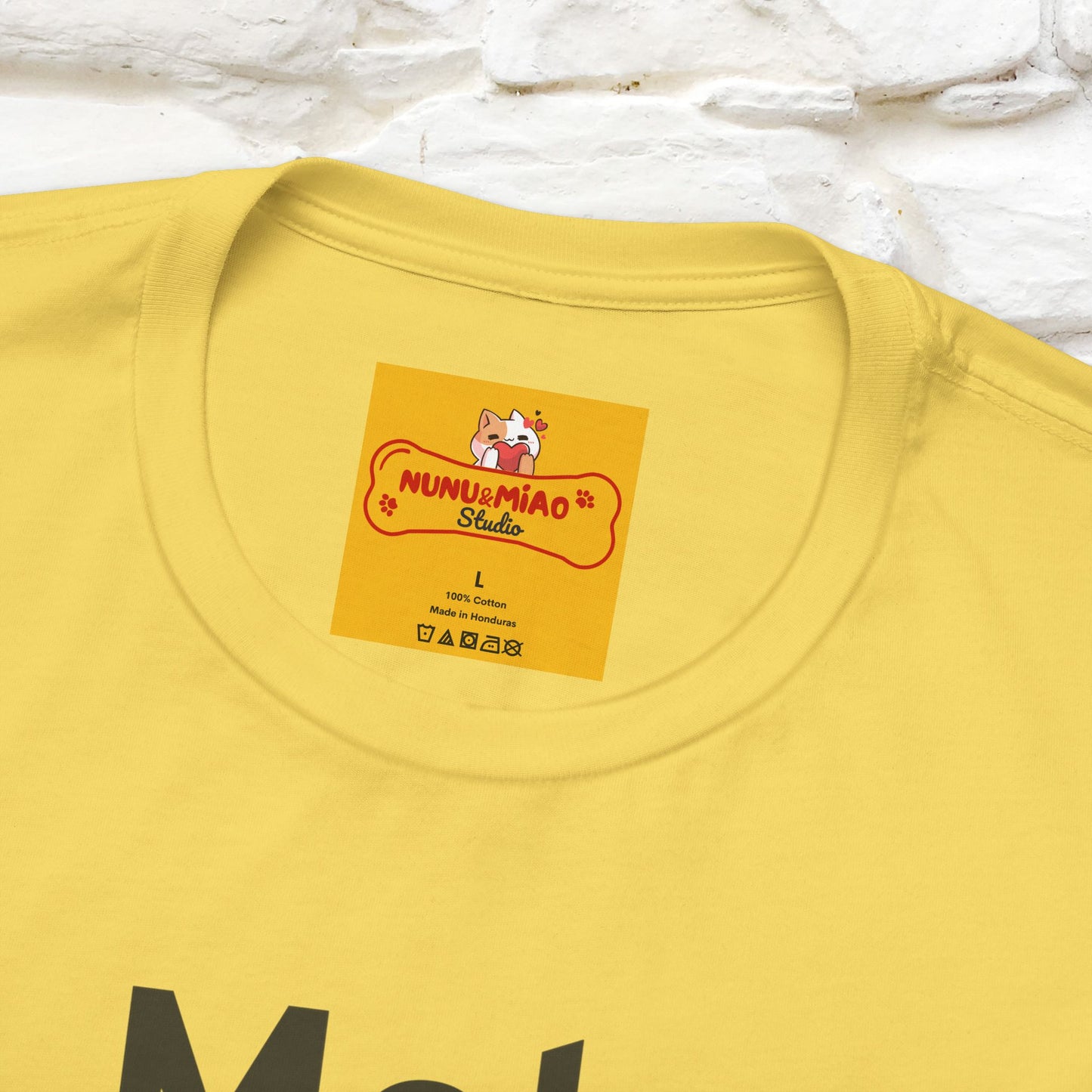 "Meh" Cute T-shirt |Nunu&Miao Studio