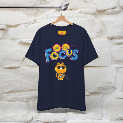 ''Don’t Lose Focus'' Cat T-Shirt | Nunu&Miao Studio