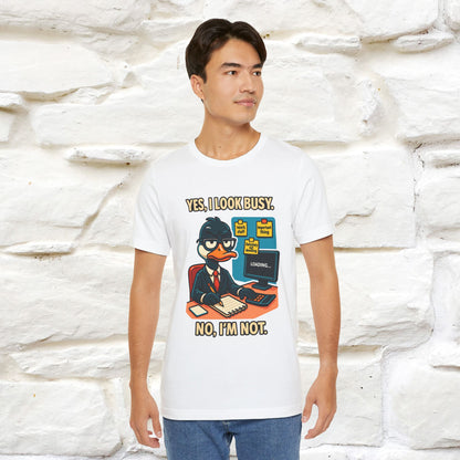 ''Yes, I Look Busy. No I'm Not.''|  Sarcastic Cat T-Shirt | Nunu&Miao Studio
