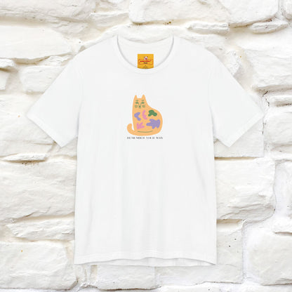 "Remember Your Why'' Cat T-Shirt Front and Back Design | Nunu&Miao Studio