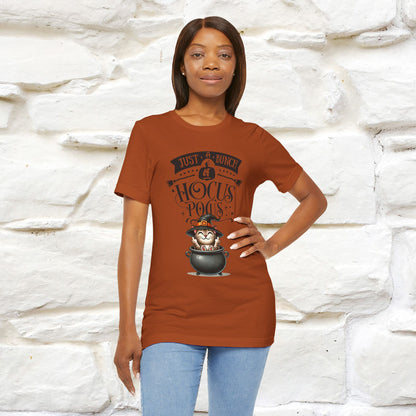 "Just A Bunch Of Hocus Pocus" Cat  T-shirt |Nunu&Miao Studio