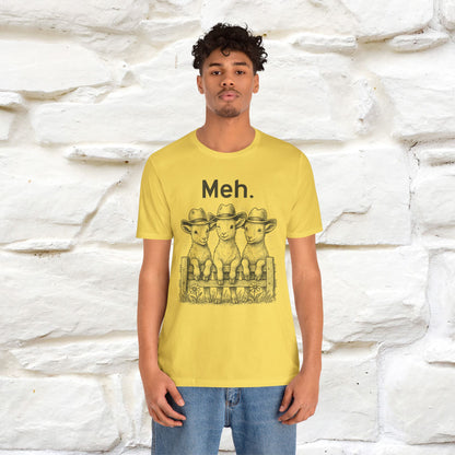 "Meh" Cute T-shirt |Nunu&Miao Studio