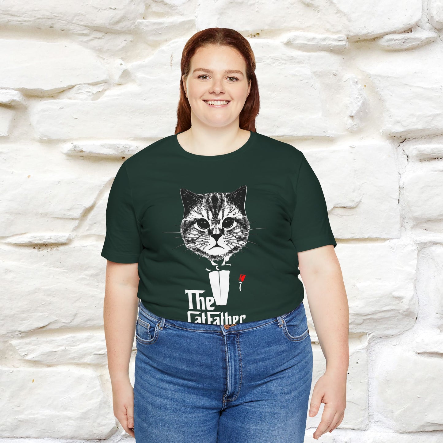 ''The Cat Father T-Shirt''| Iconic Cat Lover Tee | Nunu&Miao Studio - Nunu&Miao Studio