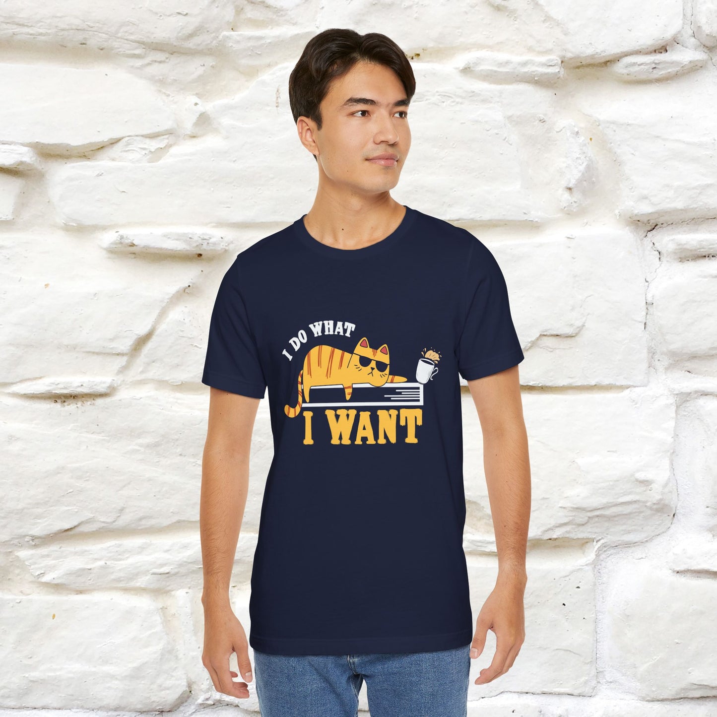 "I Do What I Want" Cute Cat T-Shirt for Men & Women | 100% Cotton*🐾