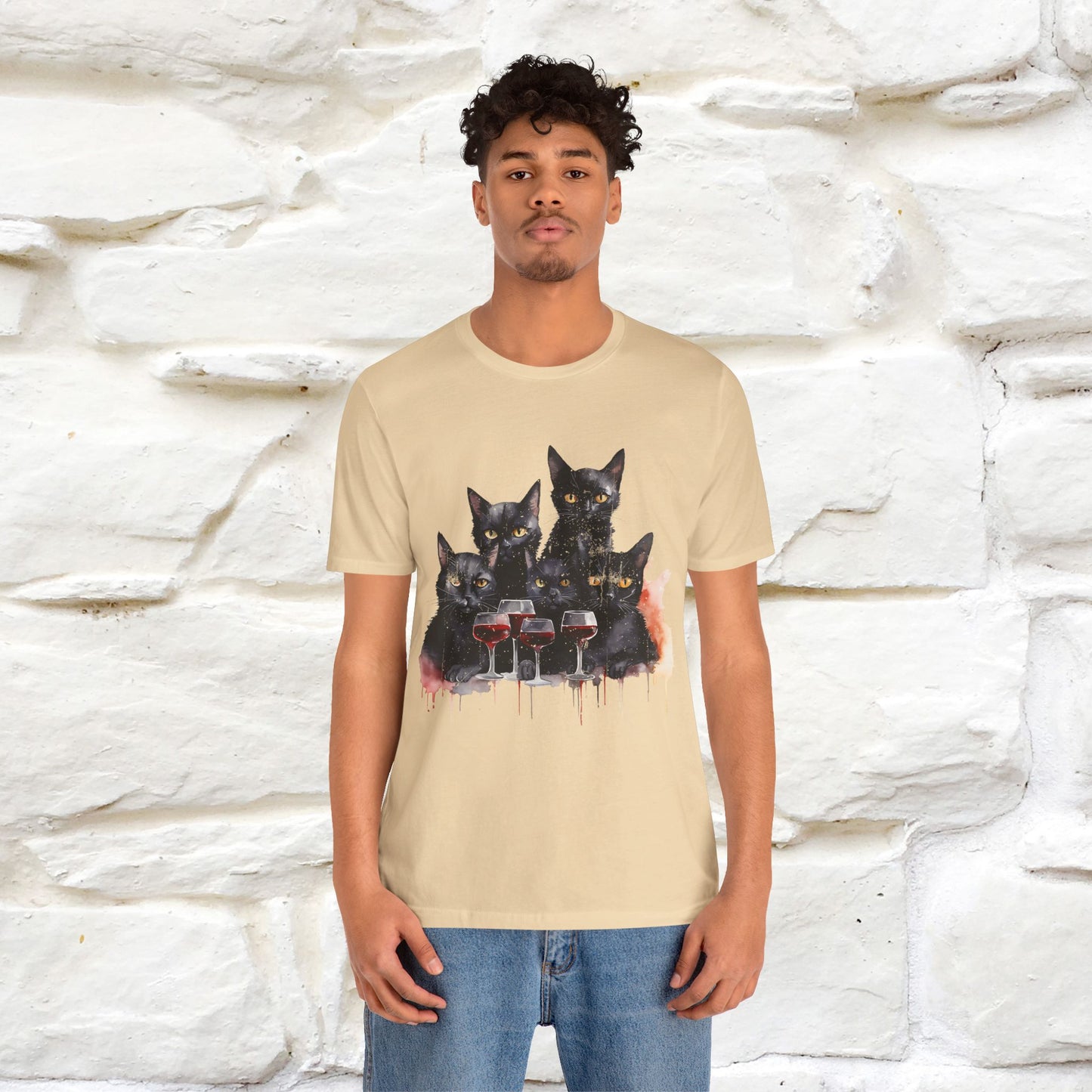 "Black Catty Cocktails" T-Shirt for Men & Women | 100% Cotton*