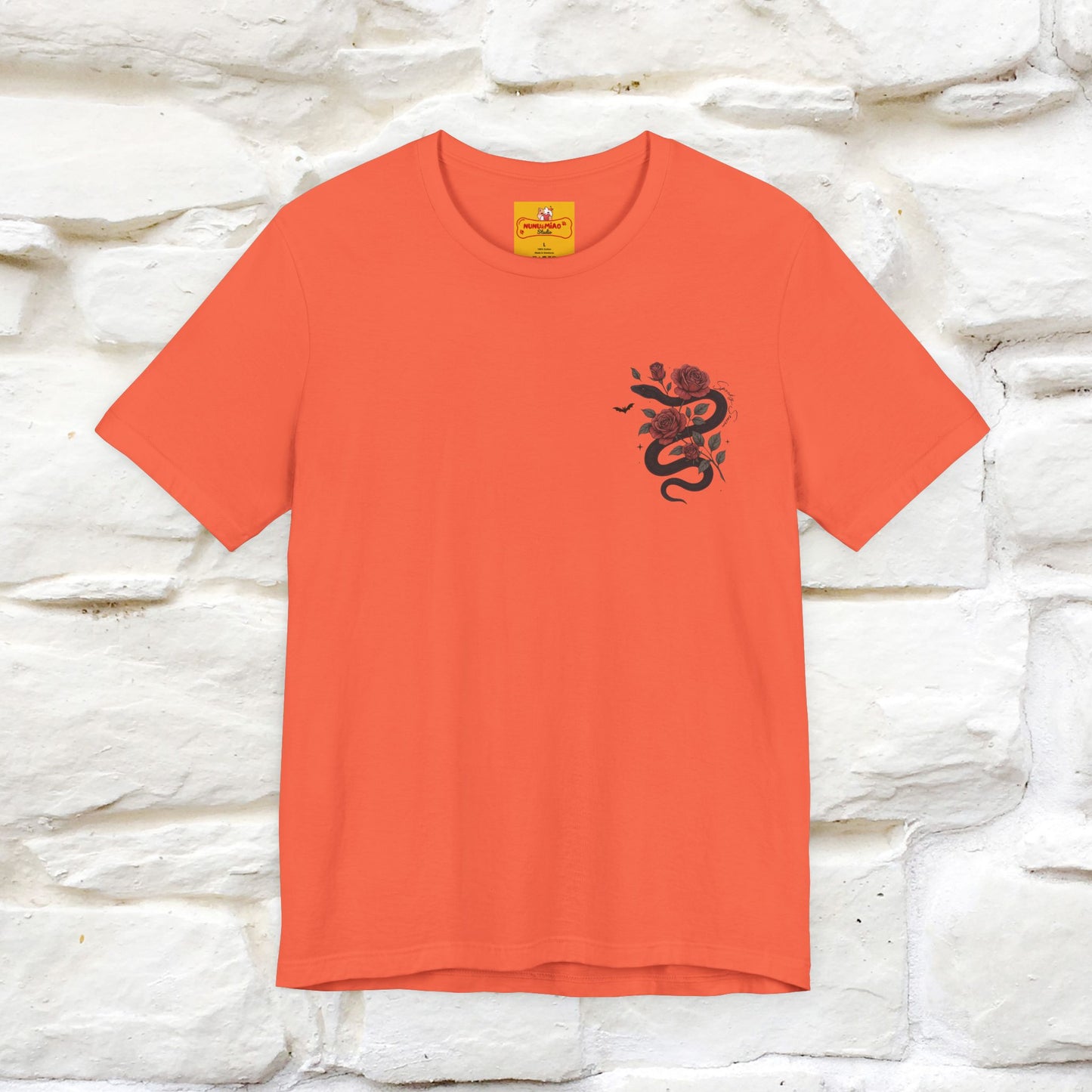 "The Rose and The Snake " Halloween T-shirt |Nunu&Miao Studio