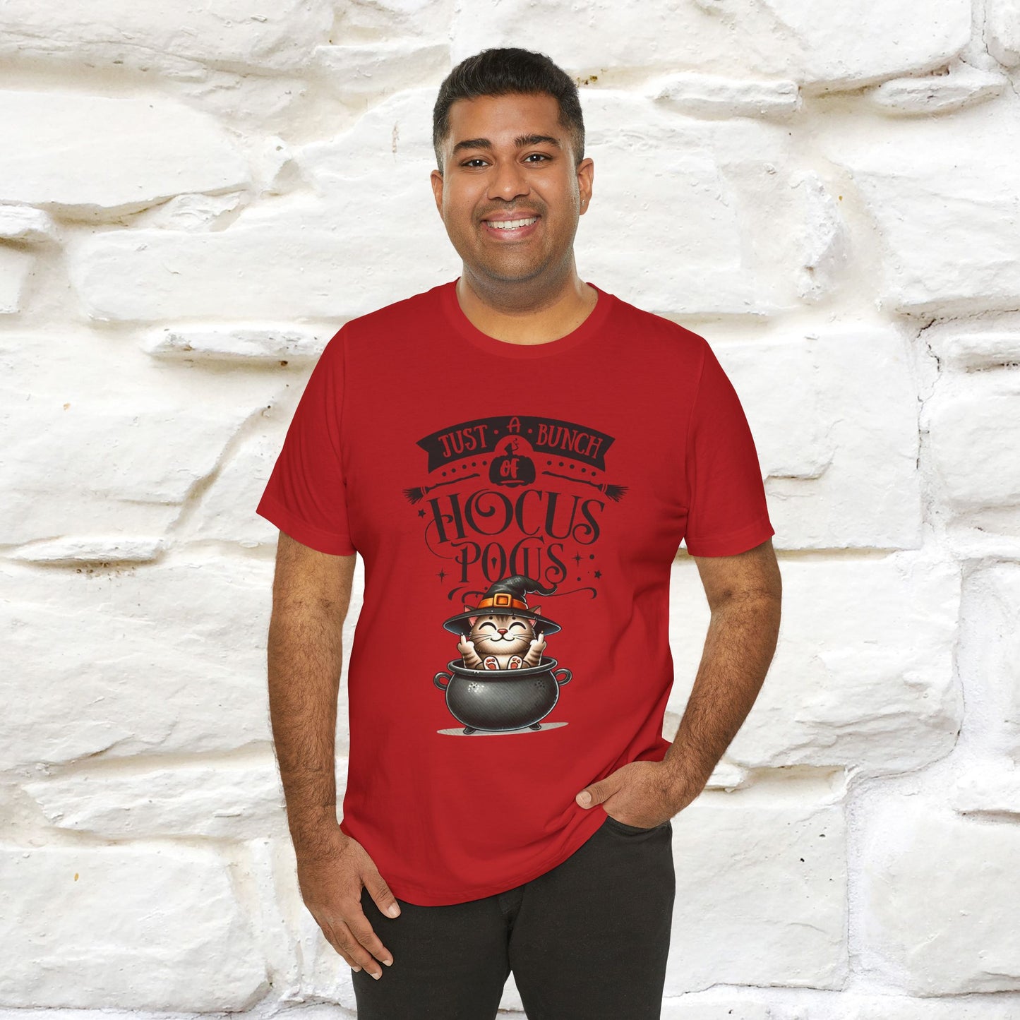 "Just A Bunch Of Hocus Pocus" Cat  T-shirt |Nunu&Miao Studio
