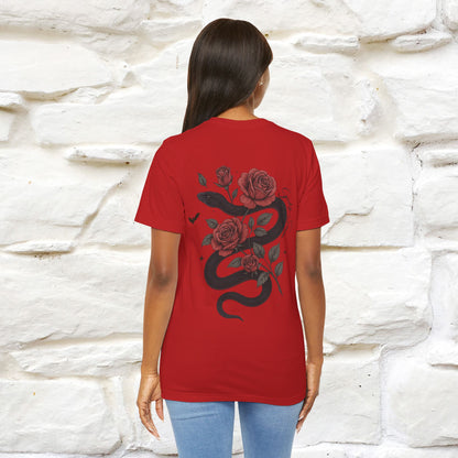 "The Rose and The Snake " Halloween T-shirt |Nunu&Miao Studio
