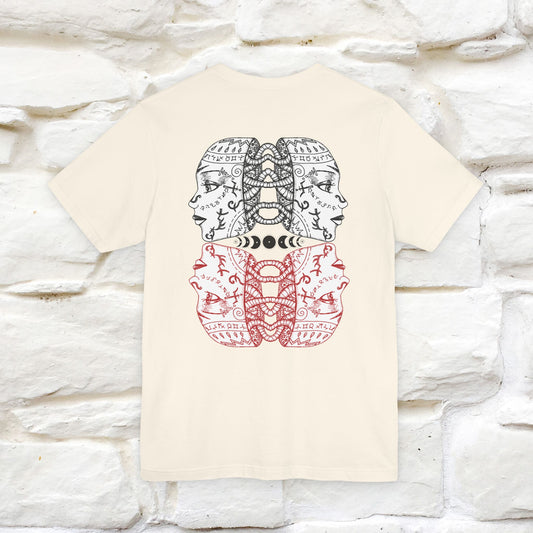 ''Illusion'' Cat T-Shirt Front and Back Design | Nunu&Miao Studio