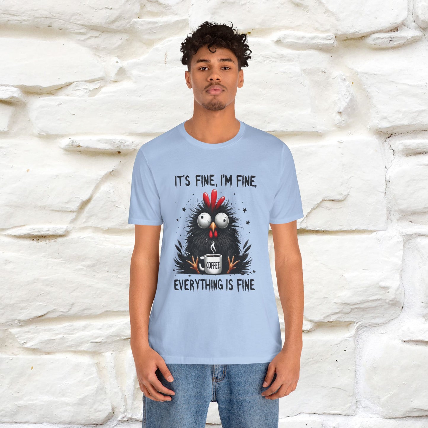 "Everything Is Fine" |Funny T-Shirt | Nunu&Miao Studio