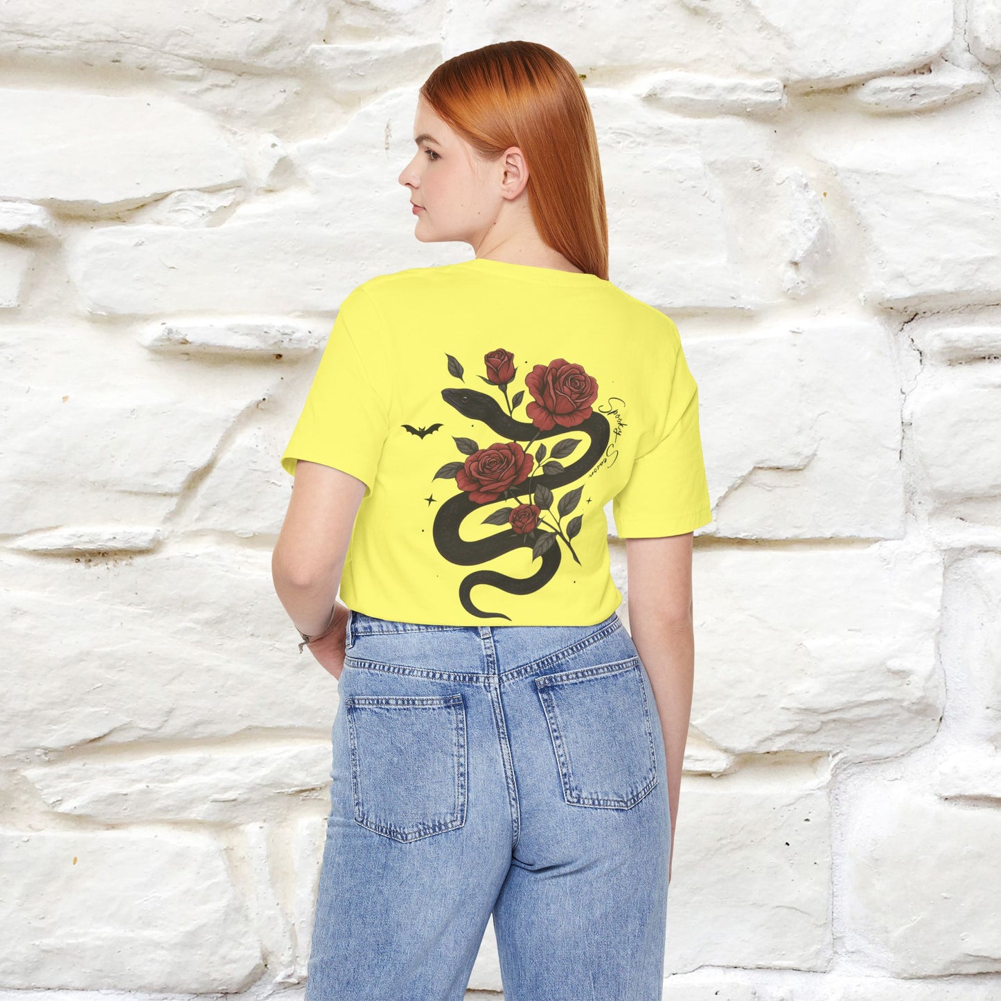 "The Rose and The Snake " Halloween T-shirt |Nunu&Miao Studio