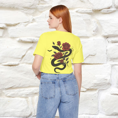 "The Rose and The Snake " Halloween T-shirt |Nunu&Miao Studio