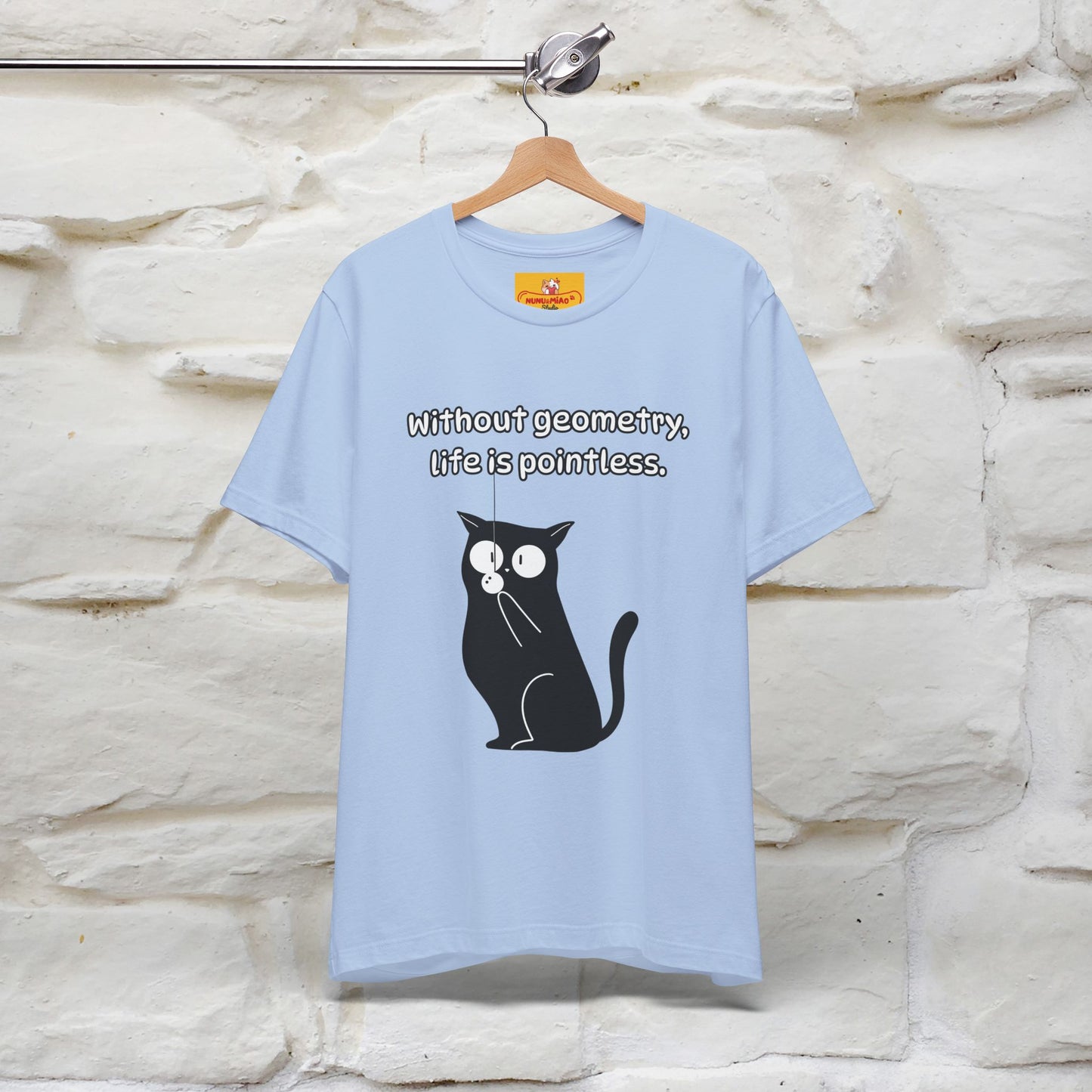 ''Without geometry, life is pointless.''| Funny T-Shirt | Nunu&Miao Studio