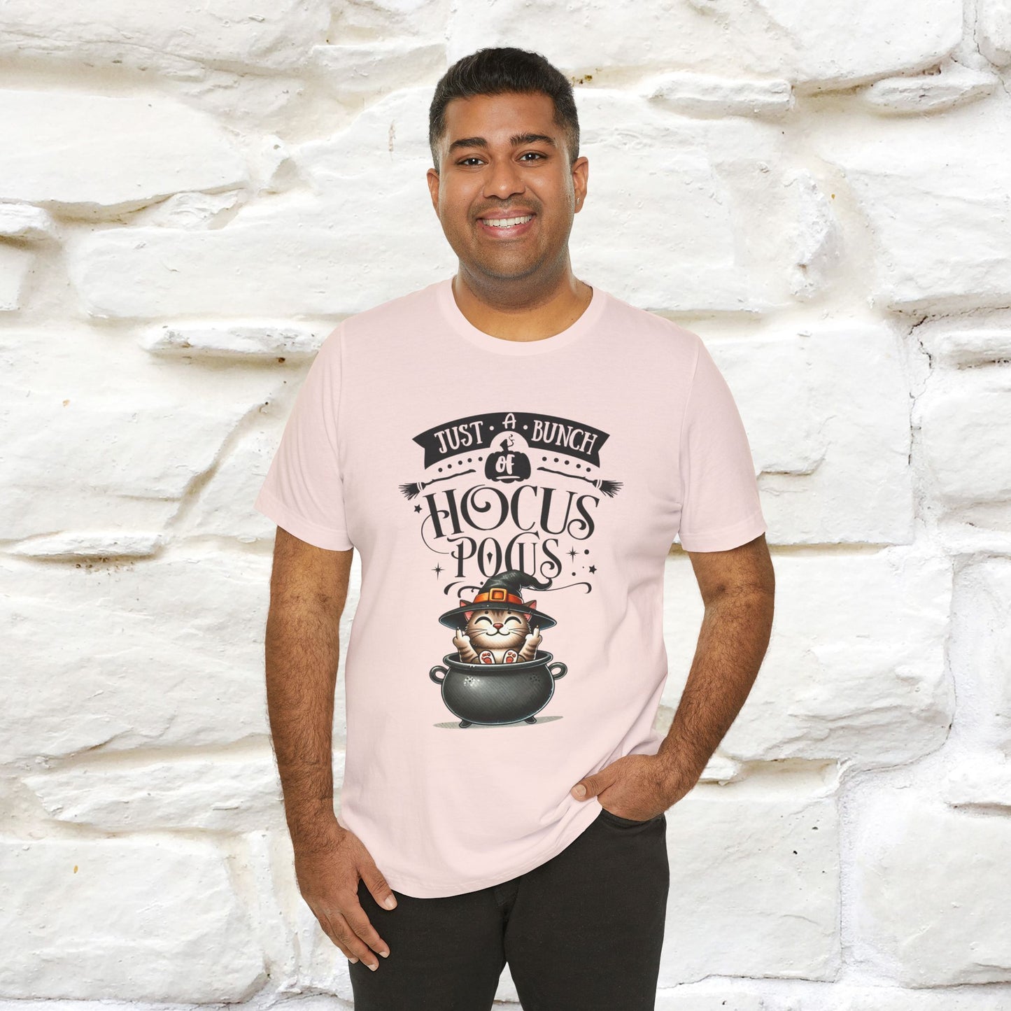 "Just A Bunch Of Hocus Pocus" Cat  T-shirt |Nunu&Miao Studio