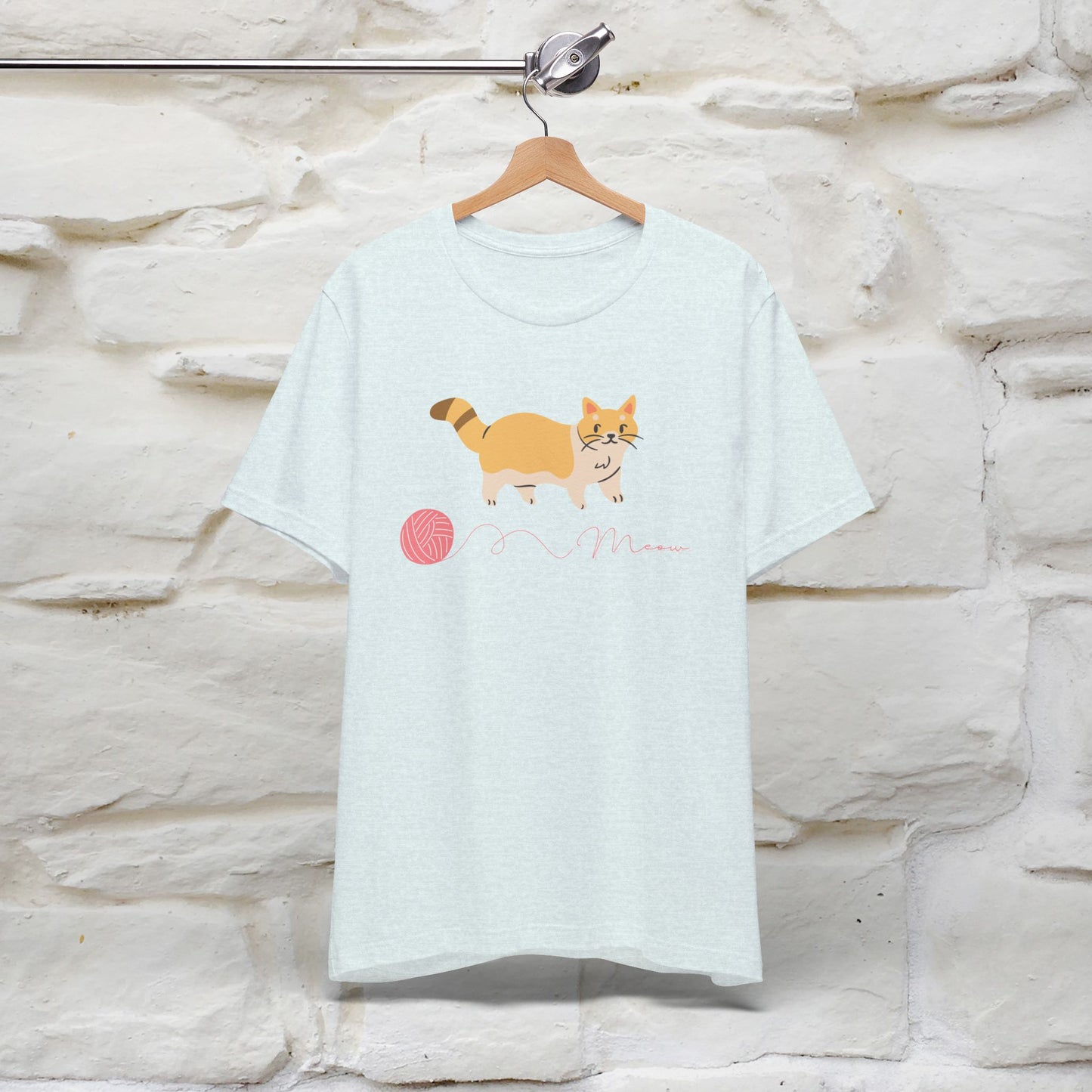 ''Meow''  Cat T-shirt for Men and Women  100% Cotton*