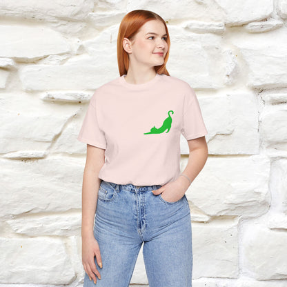"Take a Deep Breath & Try All Over Again" Cat T-Shirt| Front & Back Design | Nunu&Miao Studio