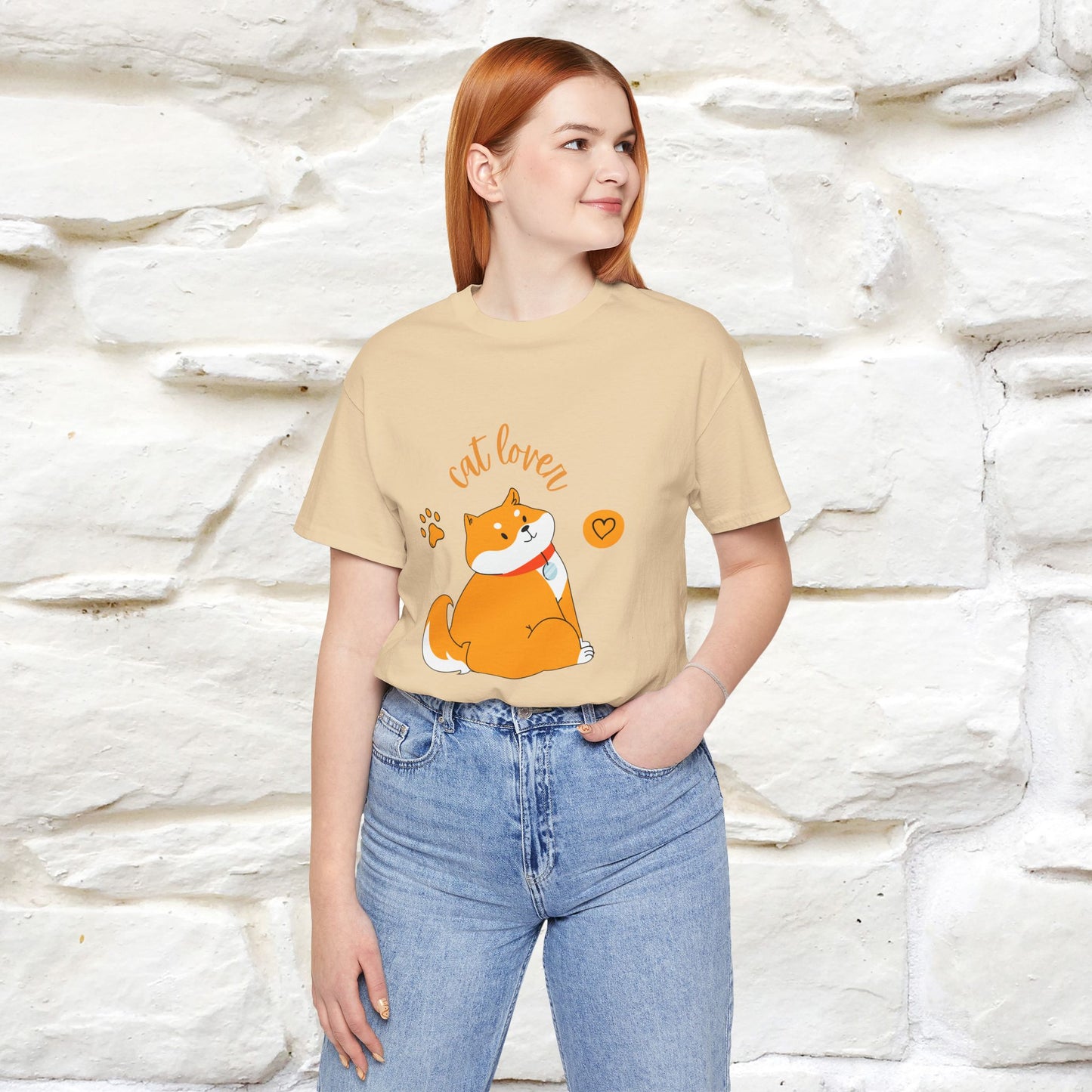 "Cat Lover" T-Shirt for Men & Women | 100% Cotton* | Purrfect Gift for Cat Enthusiasts