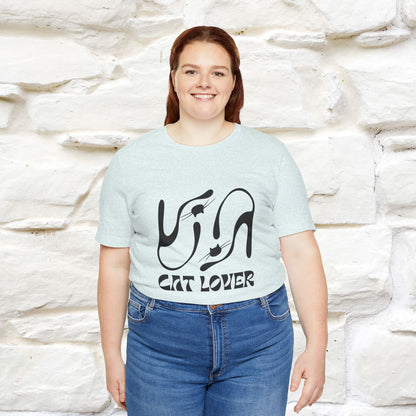 ''Cat Lover''  Cat T-shirt for Men and Women  100% Cotton*