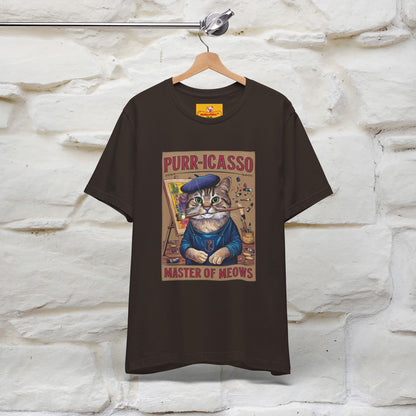 ''Purr-Icasso Masters Of Meows'' | CatT-Shirt | Nunu&Miao Studio