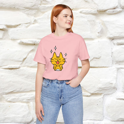 ""It's A Good Day" Cat T-Shirt| Front & Back Design | Nunu&Miao Studio