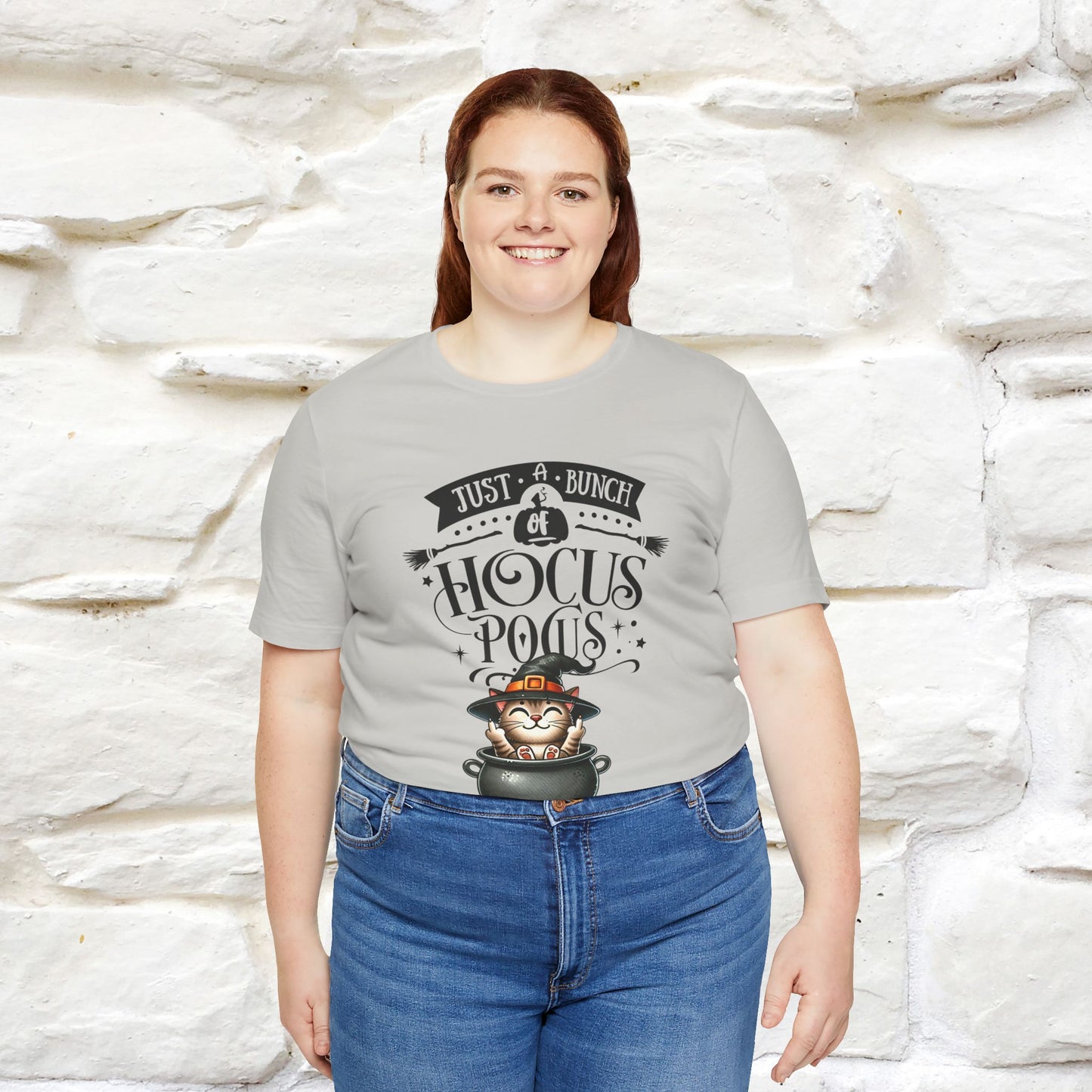 "Just A Bunch Of Hocus Pocus" Cat  T-shirt |Nunu&Miao Studio