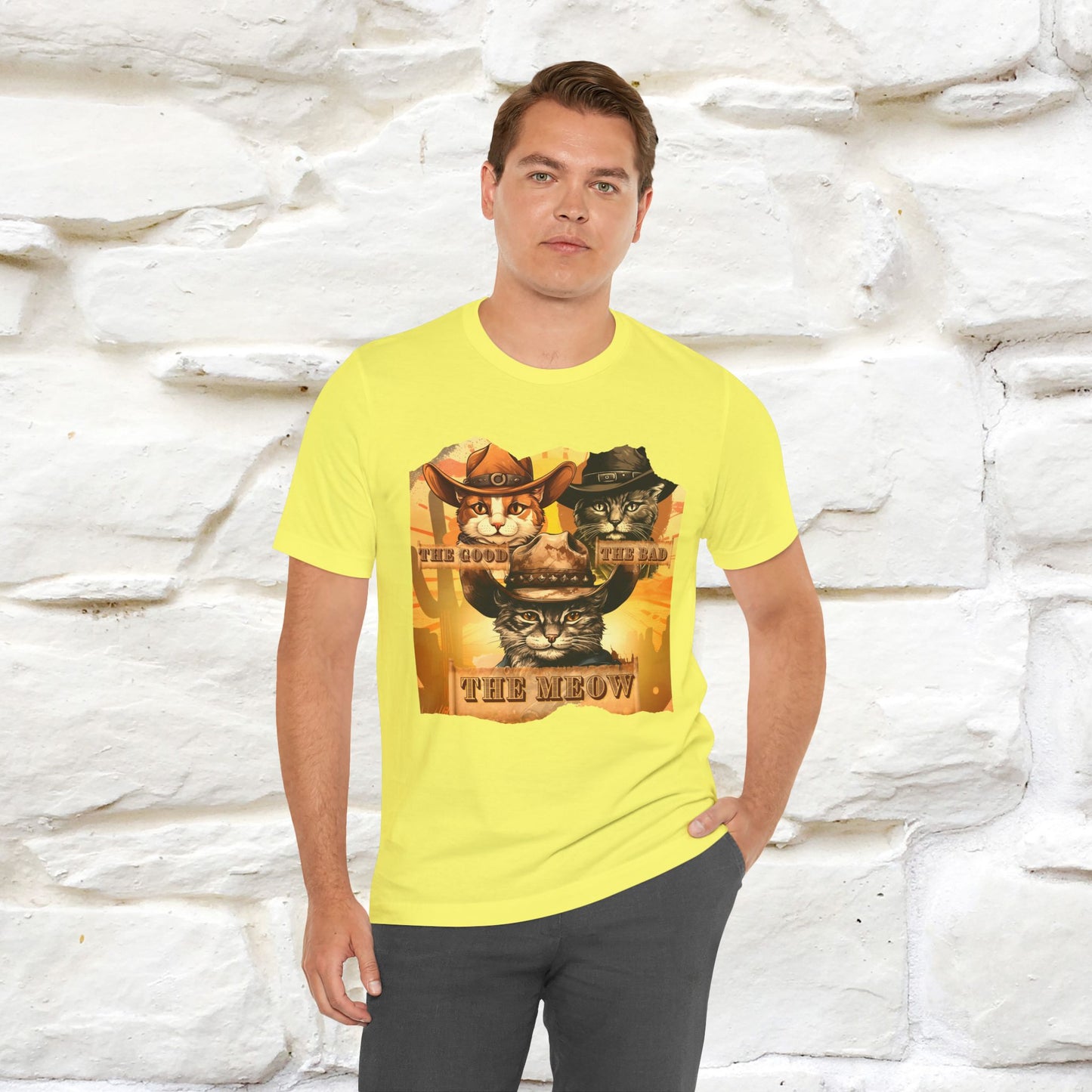 ''The Good, the Bad, and the Meow''| CatT-Shirt | Nunu&Miao Studio