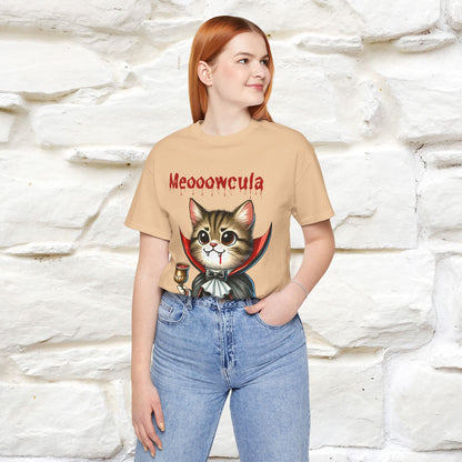 "Meooowcula" Cat T-shirt |Nunu&Miao Studio