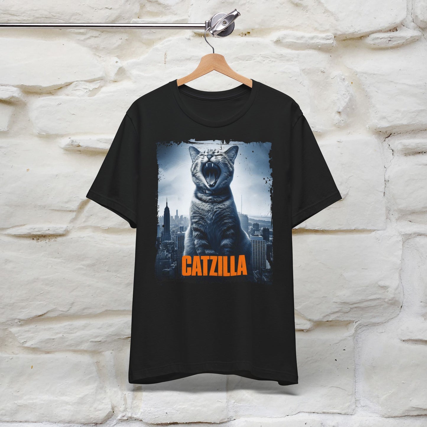 Catzilla T-Shirt | Fun Monster Cat Tee for Men & Women | 100% Cotton*