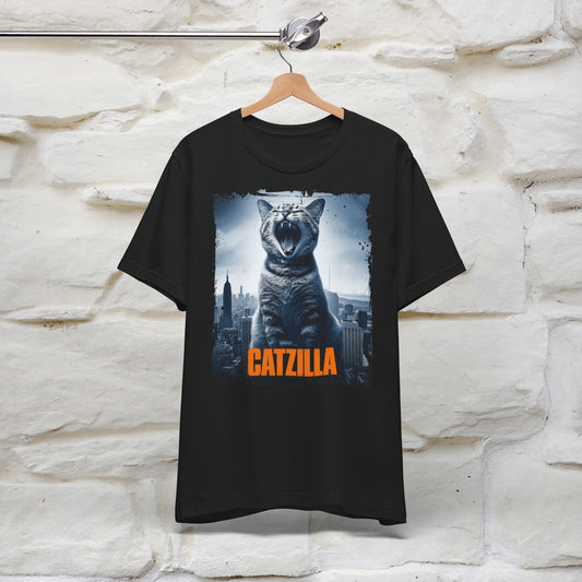 Catzilla T-Shirt | Fun Monster Cat Tee for Men & Women | 100% Cotton*