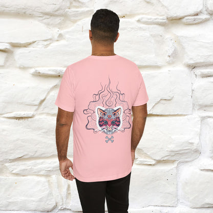 ''Air Fire Cat'' | Cat T-Shirt Front and Back Design | Nunu&Miao Studio