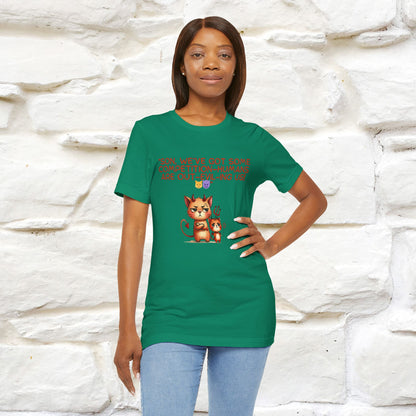 "Humans Are Out-Evil-Ing Us." Cat  T-shirt |Nunu&Miao Studio