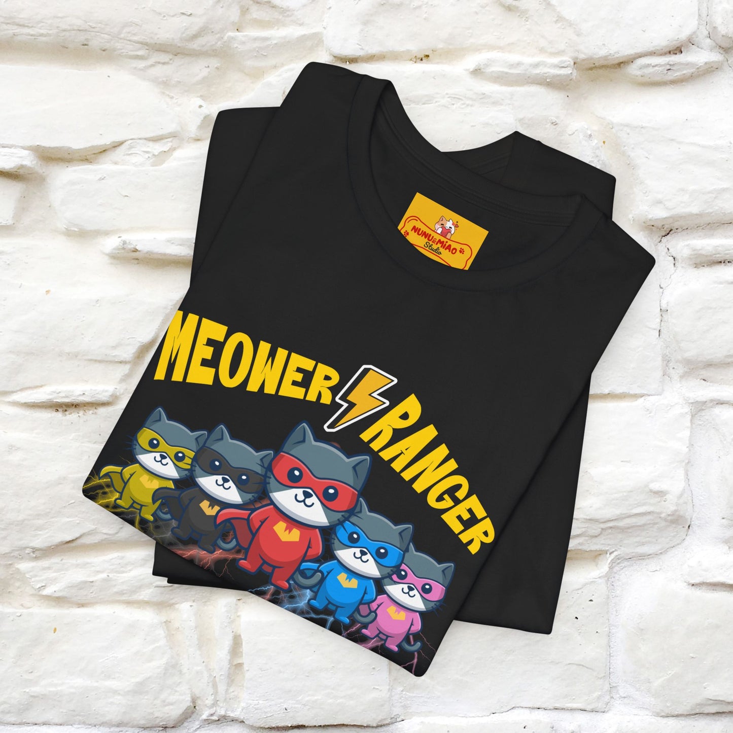 ''Meower Ranger''| CatT-Shirt | Nunu&Miao Studio