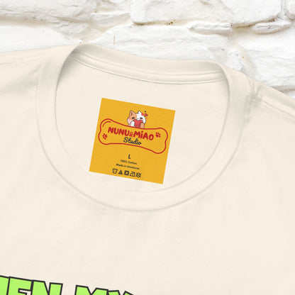 "When My Sister Cooks" Funny Cat  T-shirt |Nunu&Miao Studio