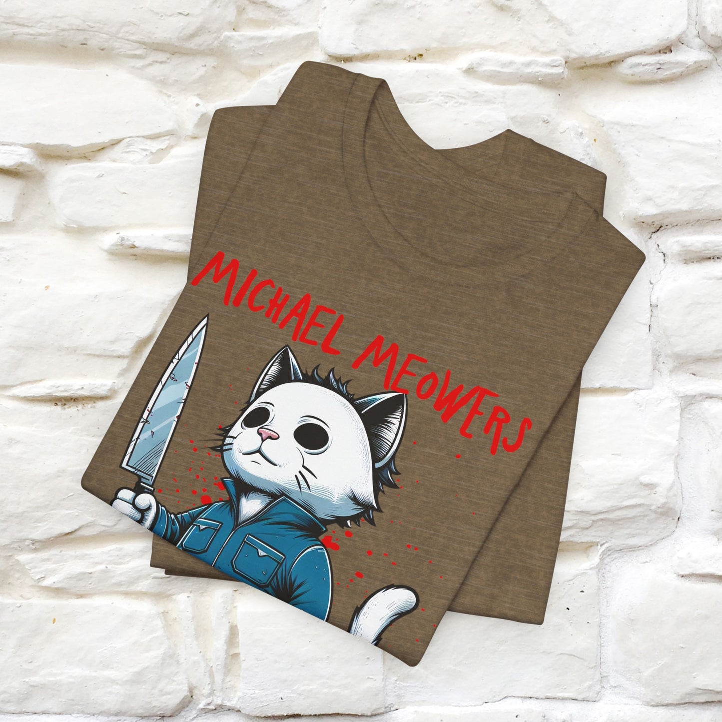 Michael Meowers T-Shirt | Playful Cat Parody Tee for Men & Women | 100% Cotton*