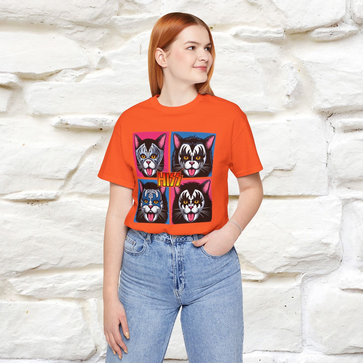 Hiss T-Shirt | Playful Cat Lover Tee for Men & Women | 100% Cotton*