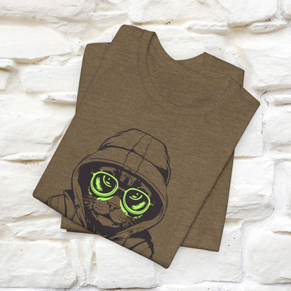 ''Hacker Cat''  Cat T-shirt for Men and Women  100% Cotton*