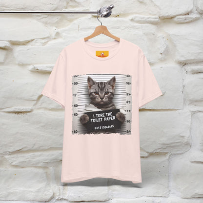 ''I Tore The Toilet Paper'' | Funny Cat T-Shirt | Nunu&Miao Studio