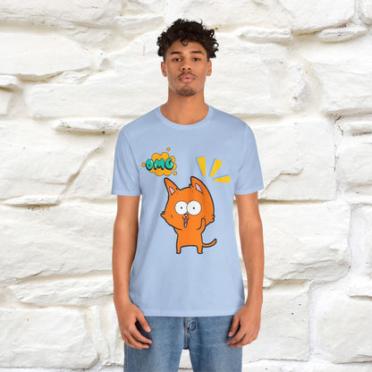 ''Oh My God'' Cat T-Shirt | Nunu&Miao Studio
