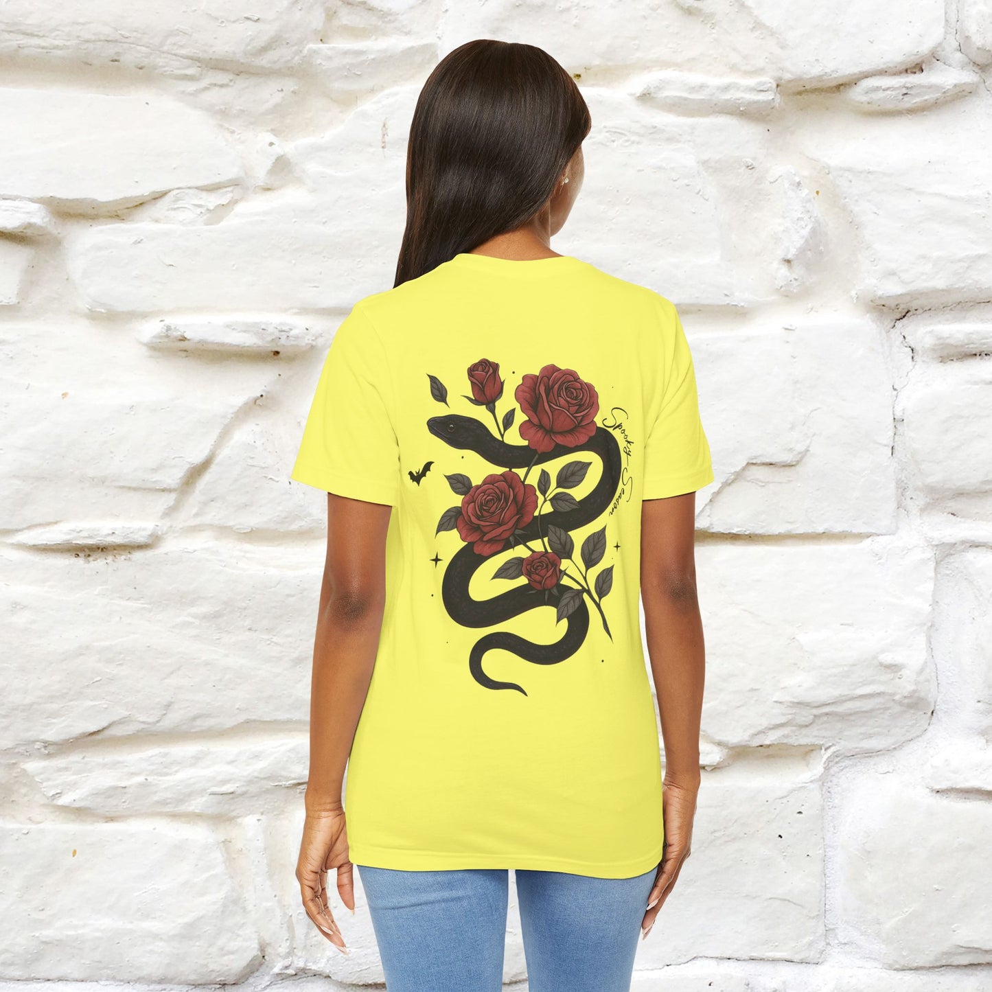 "The Rose and The Snake " Halloween T-shirt |Nunu&Miao Studio